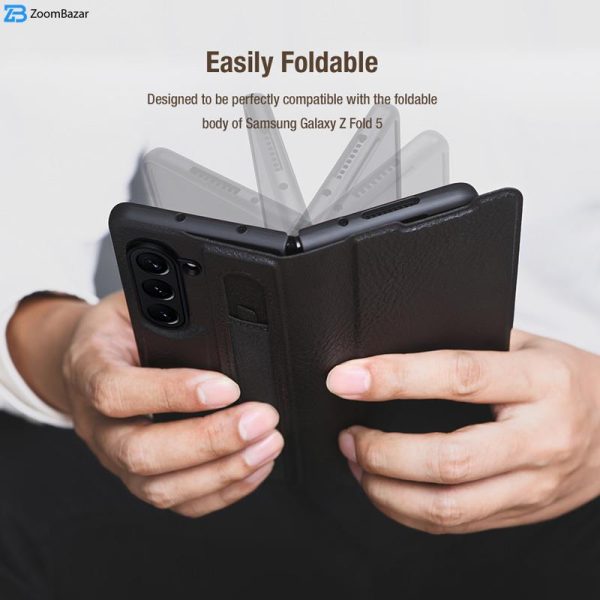 کاور نیلکین مدل Aoge مناسب برای گوشی موبایل سامسونگ Galaxy Z Fold 5 5G