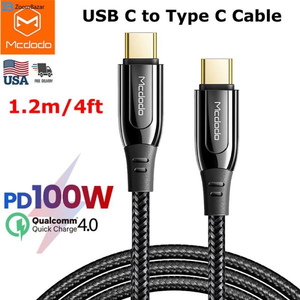 کابل USB-C مک دودو مدل CA-8120 طول 1.2 متر