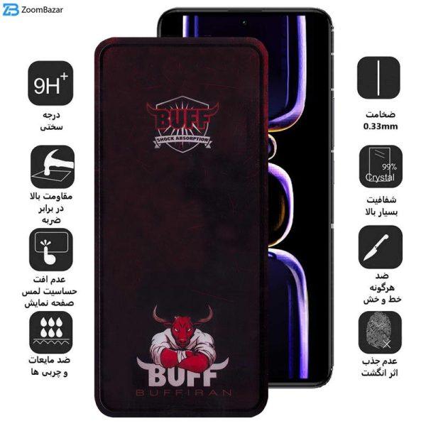 محافظ صفحه نمایش بوف مدل Muscle-Bull مناسب برای گوشی موبایل شیائومی Redmi K60 / K60 Pro / K60E