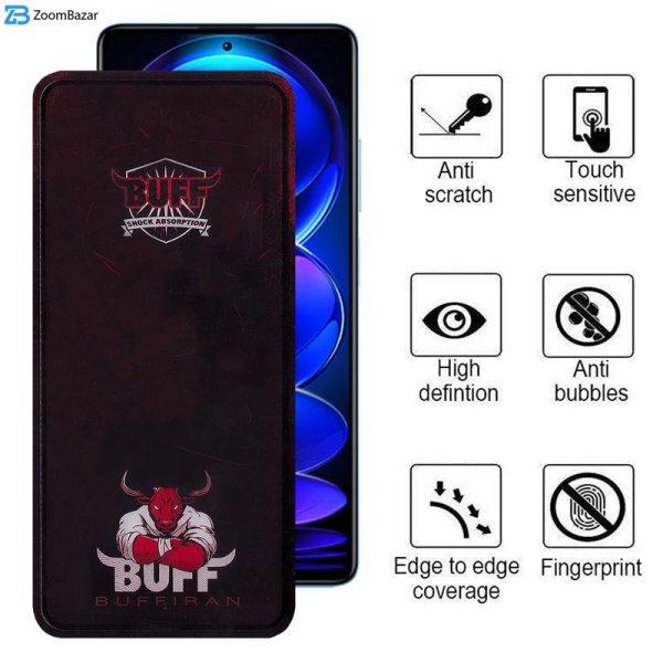 محافظ صفحه نمایش بوف مدل Muscle-Bull مناسب برای گوشی موبایل شیائومی Redmi Note 12 Pro Plus / Note 12 Pro 4G/5G / Poco X5 Pro