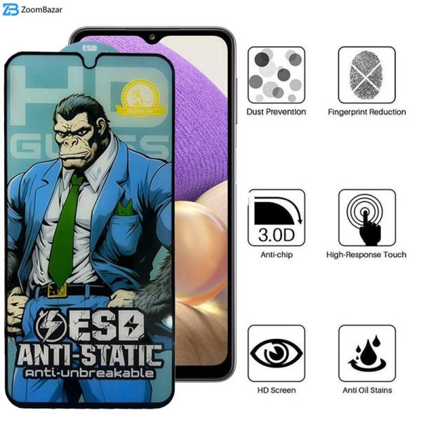 محافظ صفحه نمایش اِپیکوی مدل Gorilla ESD مناسب برای گوشی موبایل Galaxy A32 5G / A12 / M12 / M32 5G / F12