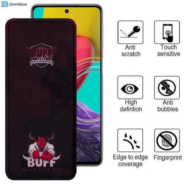 محافظ صفحه نمایش بوف مدل Muscle-Bull-G مناسب برای گوشی موبایل سامسونگ Galaxy M53 5G/M52/M51/M62/F62/S10 Lite /Note 10 Lite
