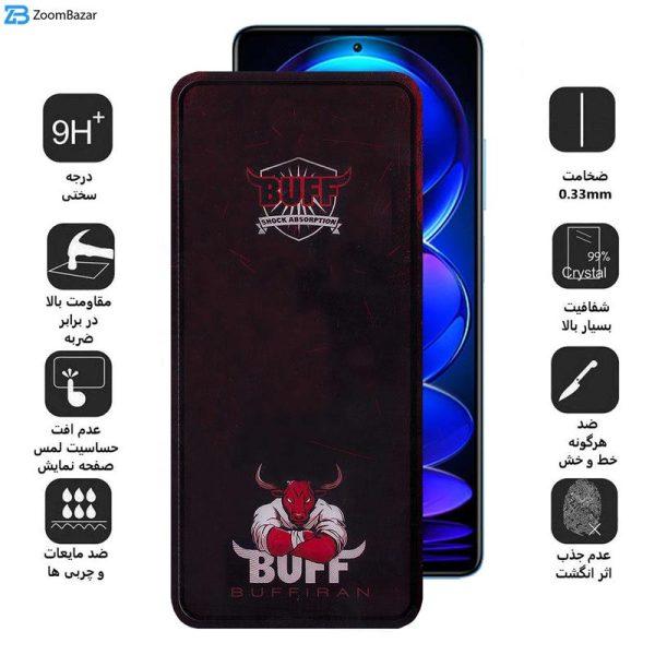 محافظ صفحه نمایش بوف مدل Muscle-Bull مناسب برای گوشی موبایل شیائومی Redmi Note 12 Pro Plus / Note 12 Pro 4G/5G / Poco X5 Pro