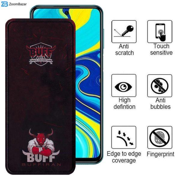 محافظ صفحه نمایش بوف مدل Muscle-Bull مناسب برای گوشی موبایل شیائومی Redmi Note 9 Pro Max/Note 9 Pro 5G/4G/(India)/Note 9s