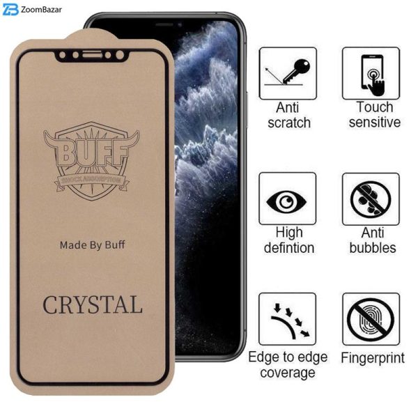 محافظ صفحه نمایش بوف مدل Crystal مناسب برای گوشی موبایل اپل iPhone 11 Pro Max / XS Max