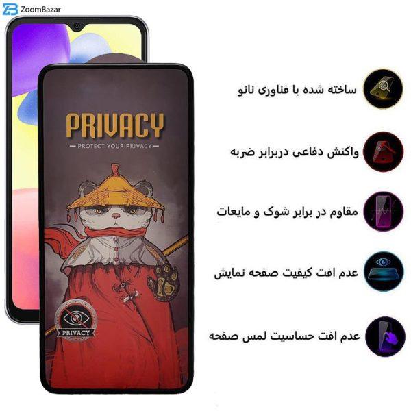 محافظ صفحه نمایش حریم شخصی اِپیکوی مدل Privacy Airbag مناسب برای گوشی موبایل شیائومی Redmi 10A / 9T / 9 Prime / 9 / 9A / 9C / Poco C31