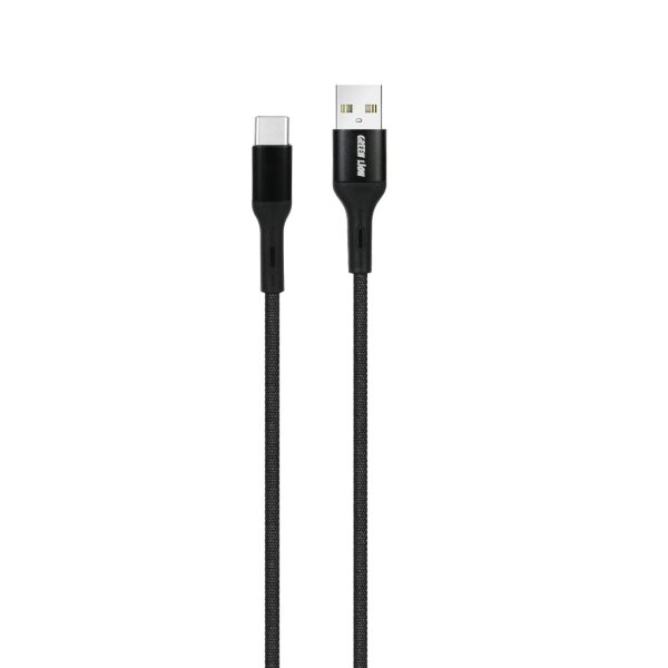 کابل تبدیل USB به USB -C گرین لاین مدل GNBCTYCBK طول 1.2 متر