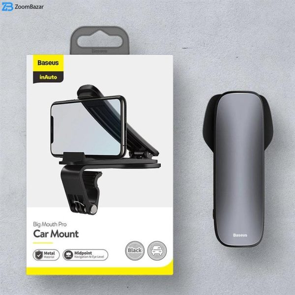 پایه نگهدارنده گوشی موبایل باسئوس مدل Big Mouth Pro Car Mount