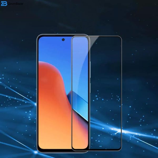 محافظ صفحه نمایش بوف مدل Muscle-Bull مناسب برای گوشی موبایل شیائومی Redmi 12 4G/5G / Note 12R 5G/Poco M6 Pro