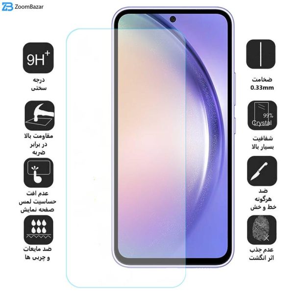 محافظ صفحه نمایش اِپیکوی مدل Clear Pro مناسب برای گوشی موبایل سامسونگ Galaxy A54