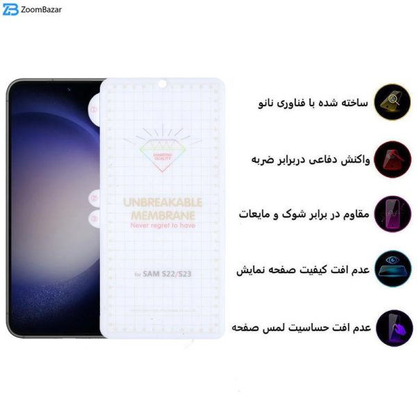 محافظ صفحه نمایش اپیکوی مدل Hydrogel مناسب برای گوشی موبایل سامسونگ Galaxy S23/S22