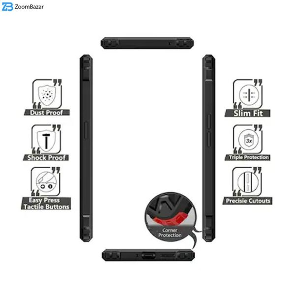 کاور اپیکوی مدل TPU-Frame مناسب برای گوشی موبایل ناتینگ Nothing Phone 2