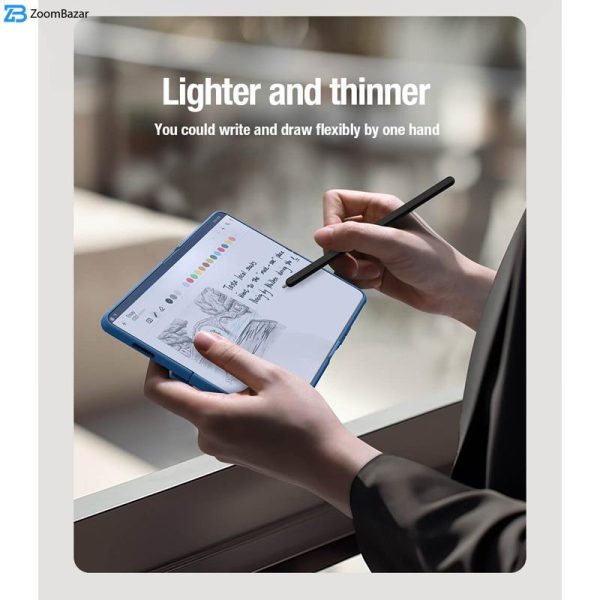 کاور نیلکین مدل CamShield مناسب برای گوشی موبایل سامسونگ Galaxy Z Fold 5 / W24 به همراه نگهدارنده قلم