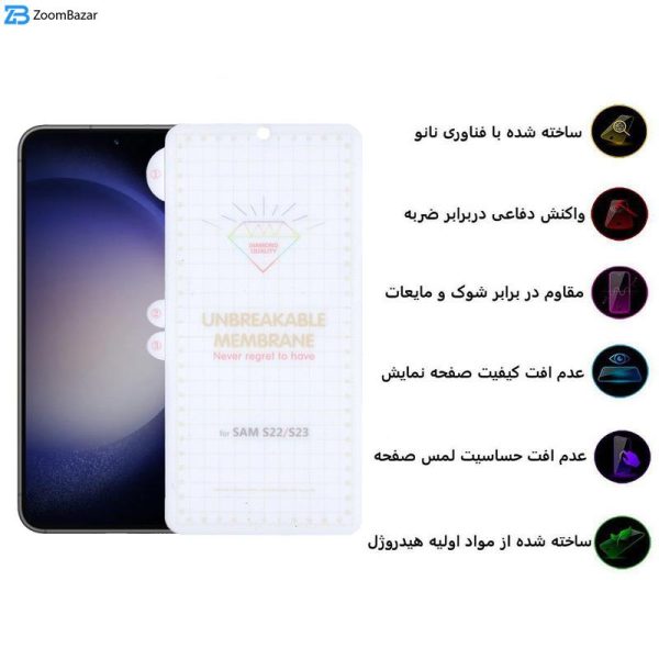 محافظ صفحه نمایش اپیکوی مدل Hydrogel مناسب برای گوشی موبایل سامسونگ Galaxy S23/S22