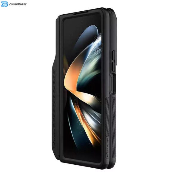 کاور نیلکین مدل CamShield مناسب برای گوشی موبایل سامسونگ Galaxy Z Fold 5 / W24 به همراه نگهدارنده قلم