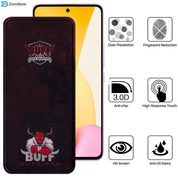 محافظ صفحه نمایش بوف مدل Muscle-Bull-G مناسب برای گوشی موبایل شیائومی Mi 11 Lite / 12 Lite / Mi 11 Lite 5G NE