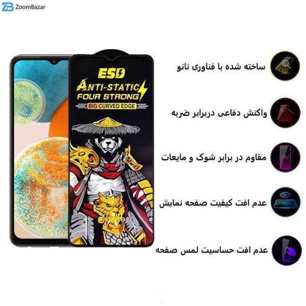 محافظ صفحه نمایش اپیکوی مدل Warrior ESD مناسب برای گوشی موبایل سامسونگ Galaxy A23 4G/5G