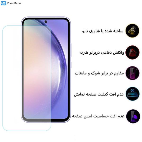 محافظ صفحه نمایش اِپیکوی مدل Clear Pro مناسب برای گوشی موبایل سامسونگ Galaxy A54