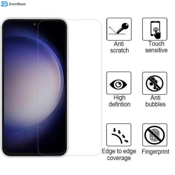 محافظ صفحه نمایش اِپیکوی مدل Clear Pro مناسب برای گوشی موبایل سامسونگ Galaxy S23 FE