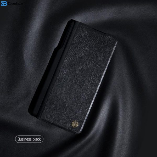 کیف کلاسوری نیلکین مدل Qin Pro Leather مناسب برای گوشی موبایل سامسونگ Galaxy Z Fold 5 / W24