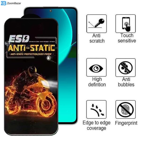 محافظ صفحه نمایش اِپیکوی مدل Fiery ESD مناسب برای گوشی موبایل شیائومی 13T Pro / 13T / Redmi K60 Ultra