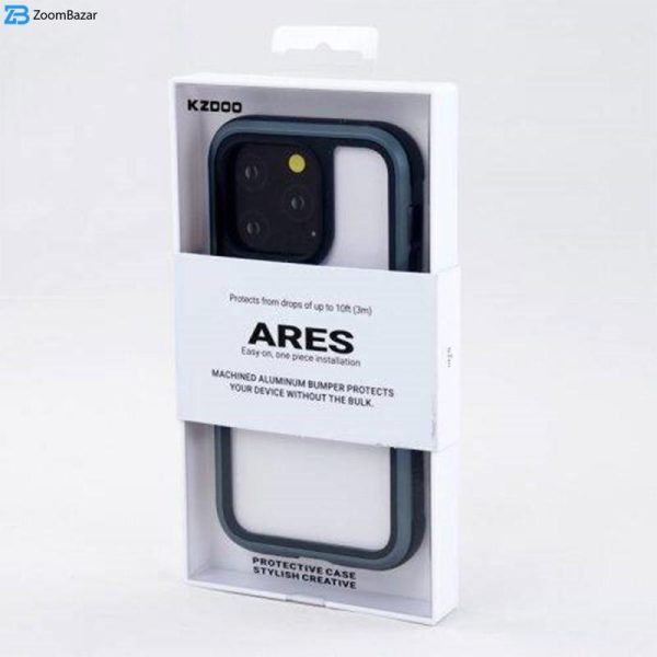 کاور کی-زد دو مدل Ares مناسب برای گوشی موبایل اپل iPhone 15 Pro/14 Pro