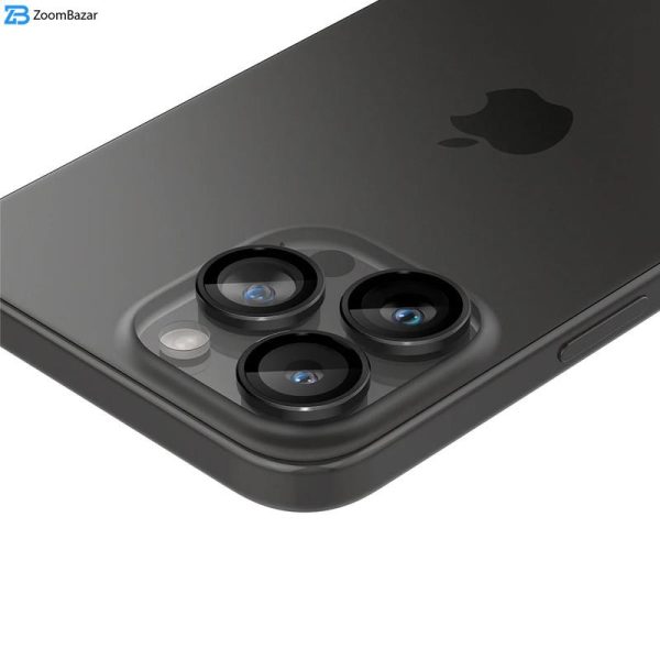 محافظ لنز دوربین بوف مدل HD-ColorLenz مناسب برای گوشی موبایل اپل Iphone 15 Pro Max / 15 Pro