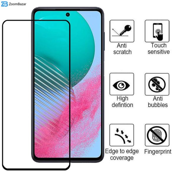 محافظ صفحه نمایش بوف مدل Cramic مناسب برای گوشی موبایل سامسونگ Galaxy M54 / F54 / M53 / A73 5G