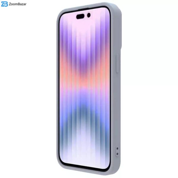 کاور نیلکین مدل CamShield Silky Silicon Magnetic مناسب برای گوشی موبایل اپل iPhone 15 Pro Max / 14 Pro Max / 13 Pro Max