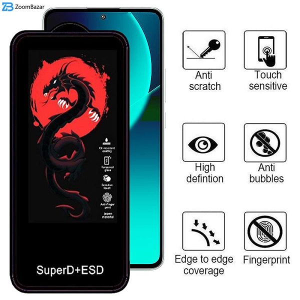 محافظ صفحه نمایش اِپیکوی مدل Dragon ESD مناسب برای گوشی موبایل شیائومی 13T Pro / 13T / Redmi K60 Ultra