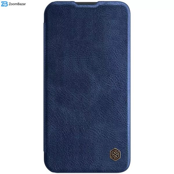 کیف کلاسوری نیلکین مدل Qin Pro Leather مناسب برای گوشی موبایل اپل iPhone 15 Pro / 14 Pro / 13 Pro