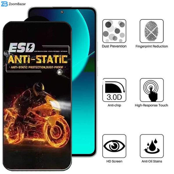 محافظ صفحه نمایش اِپیکوی مدل Fiery ESD مناسب برای گوشی موبایل شیائومی 13T Pro / 13T / Redmi K60 Ultra