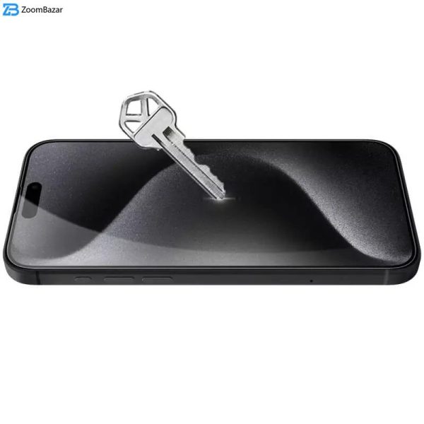 محافظ صفحه نمایش بوف مدل Crystal Pro-G مناسب برای گوشی موبایل اپل iPhone 15 Pro