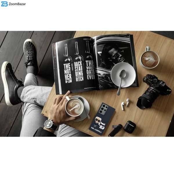 کاور اپیکوی مدل Karl Lagerfeld مناسب برای گوشی موبایل سامسونگ Galaxy S23 Ultra