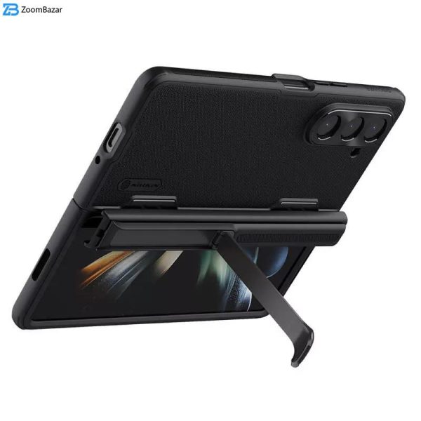 کاور نیلکین مدل Super Frosted Shield Bracket مناسب برای گوشی موبایل سامسونگ Galaxy Z Fold 5 / W24