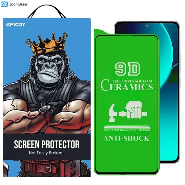 محافظ صفحه نمایش سرامیکی اپیکوی مدل Ceramic unbreakable مناسب برای گوشی موبایل شیائومی 13T Pro / 13T / Redmi K60 Ultra