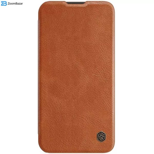 کیف کلاسوری نیلکین مدل Qin Pro Leather مناسب برای گوشی موبایل اپل iPhone 15 Pro / 14 Pro / 13 Pro