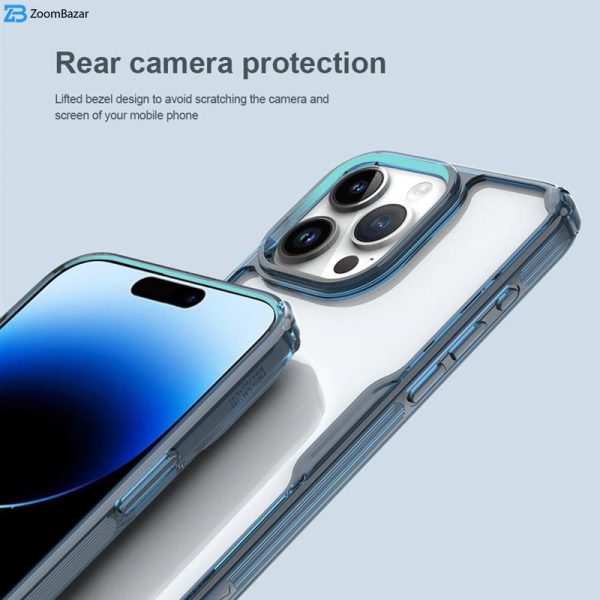 کاور نیلکین مدل Nature TPU Pro مناسب برای گوشی موبایل اپل iPhone 15 Pro