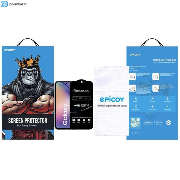 محافظ صفحه نمایش اپیکوی مدل Mobealo-AntiStatic مناسب برای گوشی موبایل سامسونگ Galaxy A54 5G