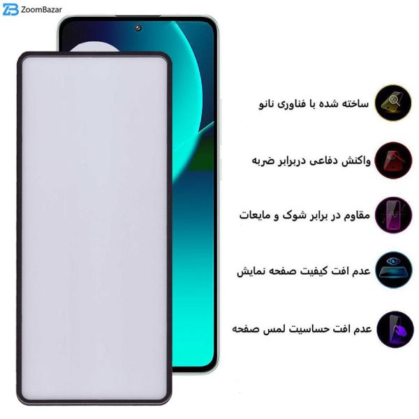 محافظ صفحه نمایش بوف مدل New AirBag-G مناسب برای گوشی موبایل شیائومی 13T Pro / 13T / Redmi K60 Ultra