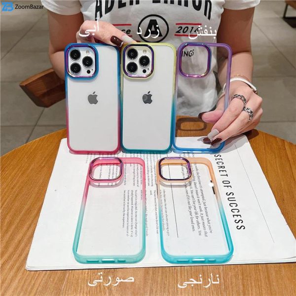 کاور اپیکوی مدل Rainbow مناسب برای گوشی موبایل اپل iPhone 15 Pro Max/ 14 Pro Max/ 13 Pro Max