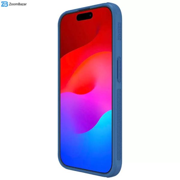 کاور نیلکین مدل Super Frosted Shield Pro مناسب برای گوشی موبایل اپل iPhone 15 Pro