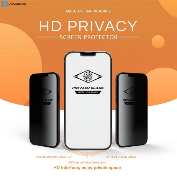 محافظ صفحه نمایش حریم شخصی اپیکوی مدل Privacy مناسب برای گوشی موبایل شیائومی 13T Pro / 13T / Redmi K60 Ultra