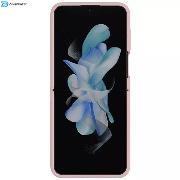 کاور نیلکین مدل Flex Flip Finger Strap Liquid Silicone مناسب برای گوشی موبایل سامسونگ Galaxy Z Flip5/W24 Flip