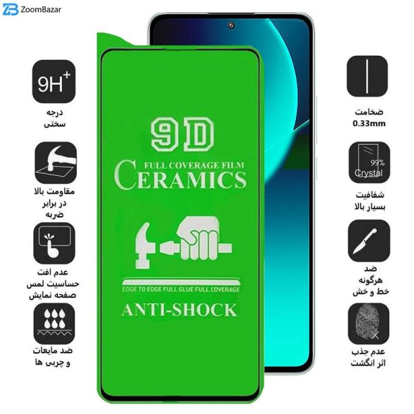 محافظ صفحه نمایش سرامیکی اپیکوی مدل Ceramic unbreakable مناسب برای گوشی موبایل شیائومی 13T Pro / 13T / Redmi K60 Ultra