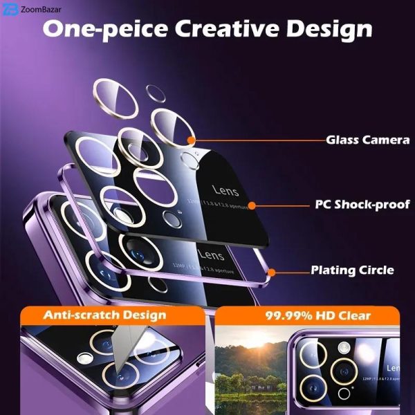 کاور اپیکوی مدل Lens-Guard مناسب برای گوشی موبایل شیائومی Redmi Note 12 Pro 5G