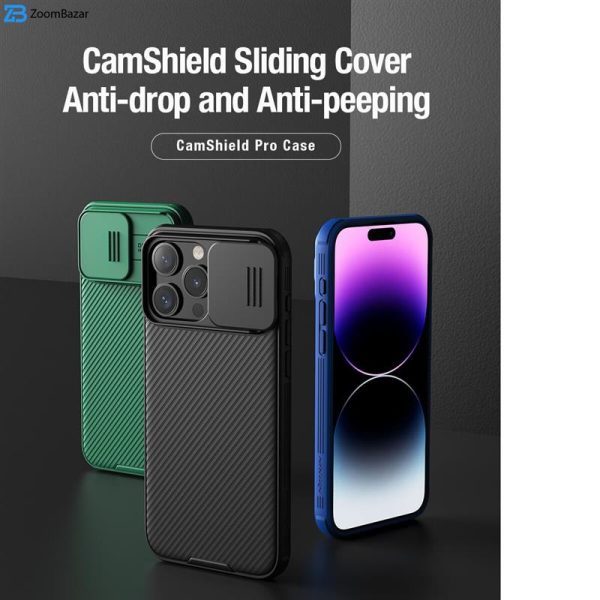 کاور نیلکین مدل Nillkin CamShield Pro مناسب برای گوشی موبایل اپل iPhone 15 Pro Max