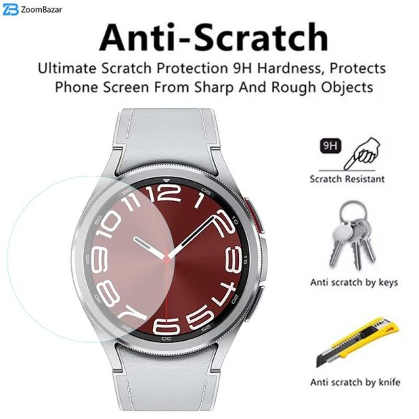 محافظ صفحه نمایش بوف مدل Hydrogel مناسب برای ساعت هوشمند سامسونگ Galaxy Watch 6 43mm