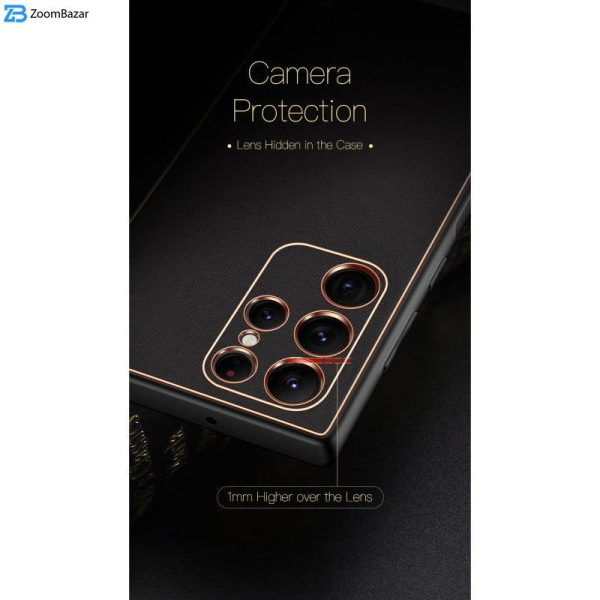 کاور اپیکوی مدل Leather-lux-Case مناسب برای گوشی موبایل سامسونگ Galaxy S23 Ultra