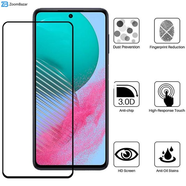 محافظ صفحه نمایش بوف مدل Cramic مناسب برای گوشی موبایل سامسونگ Galaxy M54 / F54 / M53 / A73 5G